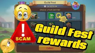 Guild Fest Rewards Collection Got Scammed Or Worthy Drop?  Lords Mobile 