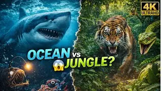Ocean vs Jungle 😱  Which World Is More Dangerous