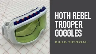 How to Build Hoth Rebel Trooper Goggles | Star Wars Cosplay Prop Kit Tutorial