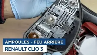 Changer les Ampoules de feu arrière - Clio 3