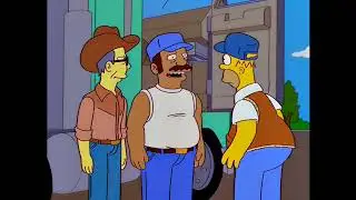 Simpsons- Fell Asleep And The Truck Drove Itself (from 