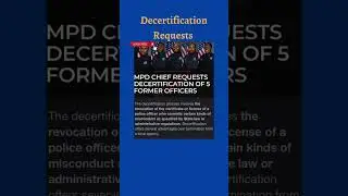 MPD Chief Requests Decertification Of 5 Ex-Officers In Tyre Nichols Case #tyre #memphis #tyrenichols