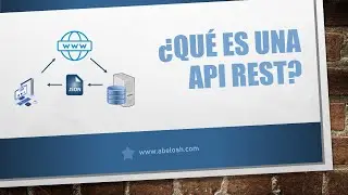 ¿Qué es una API REST?