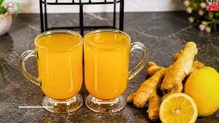 Ginger Lemon Cinnamon Tea For Weight Loss&nbsp;|&nbsp;Weight Loss Drink | Belly Fat Burner Drink!