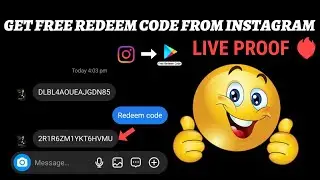 GET FREE REDEEM CODE FROM INSTAGRAM💥//LIVE PROOF REDEEM// #freefire #freeredeemcode #redeemcode