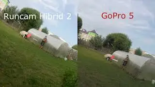 GoPro hero session 5 VS Runcam Hybrid v2 # 4k 30 fps