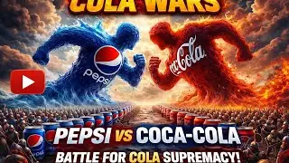 PEPSI VS COCA-COLA: BATTLE FOR COLA SUPREMACY! @moonhindianimation @Aistory2.0kd @crvkofficial 