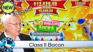 Big Bacon Bucks Hamerican Dream Class II Slot Machine
