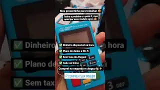 Maquininha Point Mini Chip | Comprei e chegou r&aacute;pido ⚡#mercadopago #maquinamercadopago