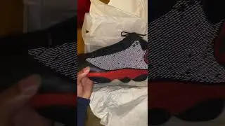 2017 JORDAN 13 BRED #shorts #sneakers #sneakerheads