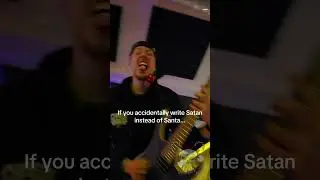 I SUMMONED THE WRONG ONE😅💫 #chosenundead #metal #christmas #meme #aggressivemusic #merrychristmas