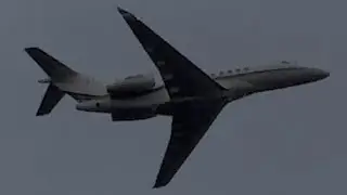 Netjets Cessna 700 Citation Longitude Takeoff From Idaho Falls [N814QS]