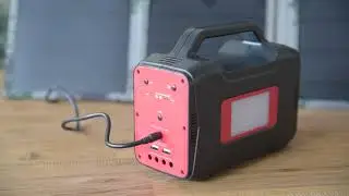Unboxing THIA -SR Portables lightweight portable solar generator