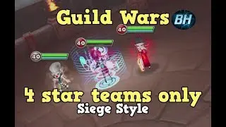 4 Star Teams Siege Style in Guild War | Summoners War
