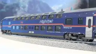 【HO】LS models 97024 OBB Nightjet & ESU SBB Am4/4