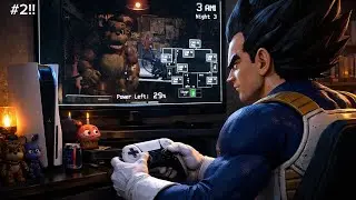 I tried surviving Night 2 By myself. Part 2!!!(Fnaf)