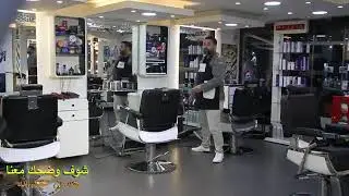 أقوة حلاق في ايطاليا مع ملك جمال البنان شوفو شو صار...