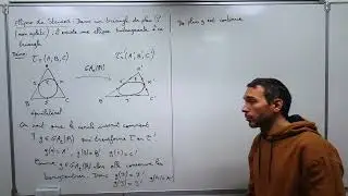 Ellipse de Steiner : existence (partie 1)...
