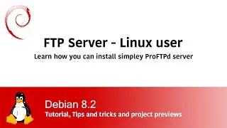 How to install FTP on Linux - ProFTPd on Debian Linux -