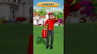 How many Castletopia game characters are shown in the video?