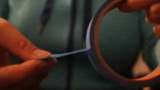 binaural ASMR masking tape