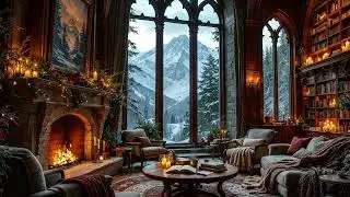 🔥 Comforting Glow of a Rustic Fireplace | Warm Ambience for Deep Sleep & Stress Relief