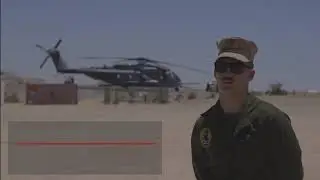 Marines perform helicopter maintenance during ITX 4-19