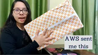 What AWS has sent me? 🤩 📦