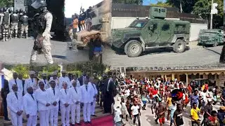 Port au prince fenk bloke lagè eklate andedan KPT a Anbasad Amerikèn ak Fizeme bay KPT koudeta arest