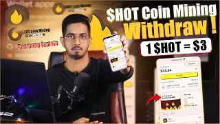 Hot coin mining $HOT withdraw ! Roadmap Explain | 1 $HOT = 3$ | Hot token mining !!