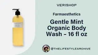 Farmaesthetics Gentle Mint Organic Body Wash &ndash; 16 fl oz Review
