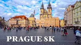🇨🇿 PRAGUE, Czechia Old Town Square 8K
