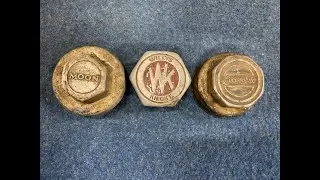 Toy Tuesday-Tiny Hubcaps! Locomobile, Essex, Auburn, Moon, Essex, Willys Knight, & even a Wolverine!