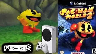 Pac-Man World 2 Running on Xbox Series S (RetroArch) (GameCube Version)