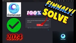 Failed to start emulator. Restart the emulator and start again error code 1 Gameloop emulator. (NCS)