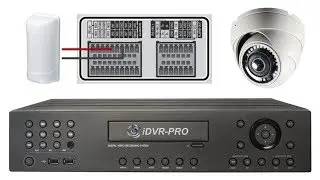 Trigger Video Surveillance Recording on DVR with Burglar Alarm Sensors