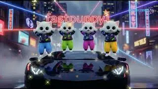 Funny Cat Moves 💃😹 | Adorable Kitty Dance Moments | By Fast Puppy One