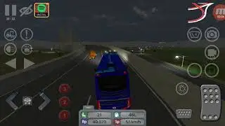 Supir bis mabok