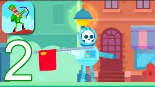 Bowmasters - Gameplay Walkthrough Part 2 - Mr.Gorskiy (ios,Android)