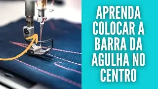 Agulha de máquina de costura fora do centro?  Veja como arrumar