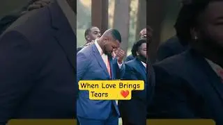Emotional Christian Groom Moment | Love Blessed by God 💍✨ #shorts