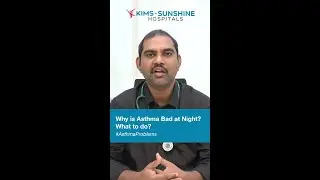 Why is Asthma Bad at Night What to do? | Dr. Laxman Babu #shorts #ytshorts #medicalshorts