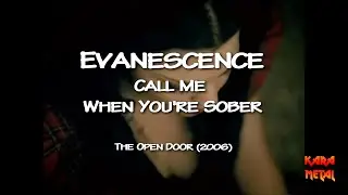 [KaraMetal] Evanescence - Call Me When You're Sober (Karaoke)