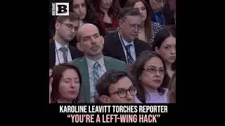 Leavitt Torches Reporter for Smearing ICE Agent: 