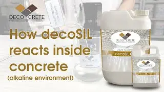 How decoSIL Reacts Inside Concrete Alkaline Environment