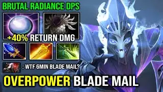 Blade Mail Spectre is Still Overpower +40% Return DMG Super 1v5 Tank Carry with Radiance Dota 2