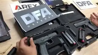 Comparativo Arex Delta x CZ P10 9MM