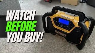 Is It WORTH it? - DeWALT 12V/20V MAX Radio Review!