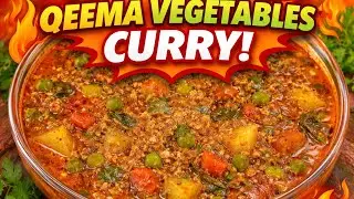 Easy Qeema Veg Curry Recipe | Quick & Tasty 🍛#QeemaCurryRecipe #EasyRecipes#IndianHomeCooking