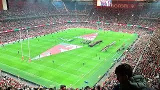 Welsh National Anthem, Wales Vs Fiji 10/10/24